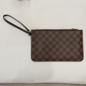 Authentic Louis Vuitton Pochette wristlet